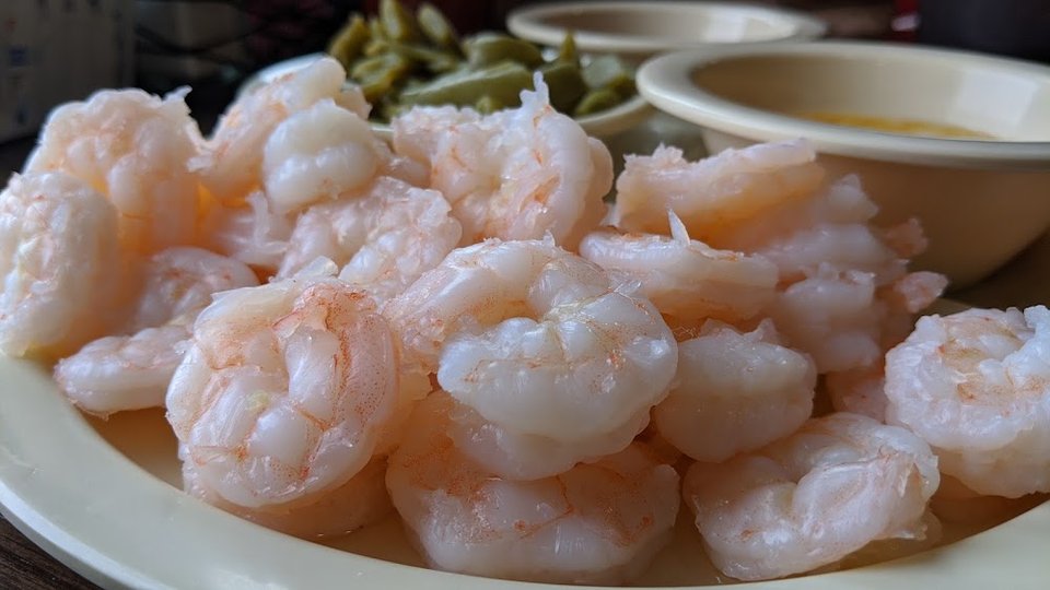 Steamed Shrimp